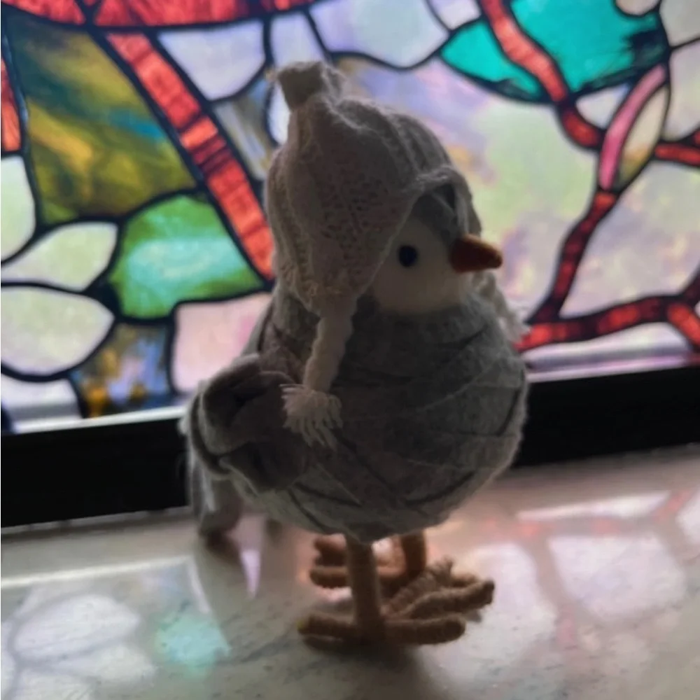 Target Spritz 2014 Bird Winter Wonderland Toboggan Hat Wondershop Feather Friend